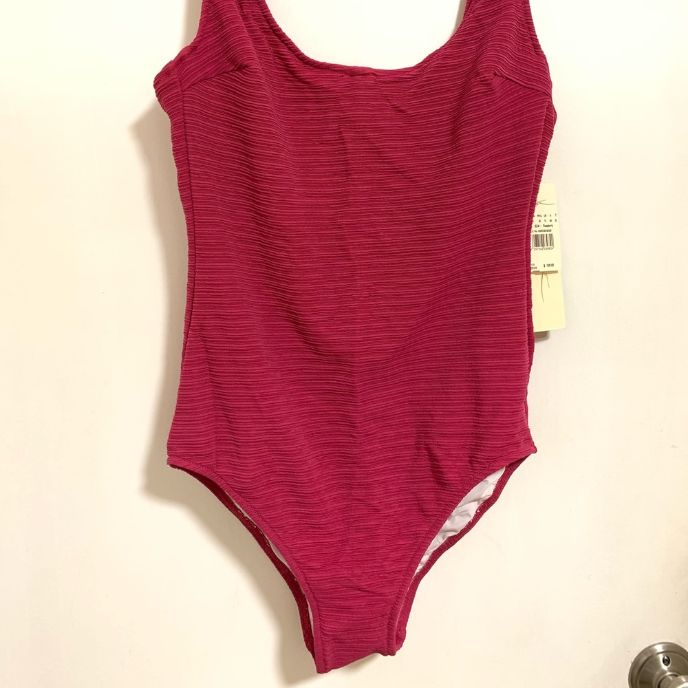 Gottex High Leg One Piece Swimsuit with built-in DD  underwire support